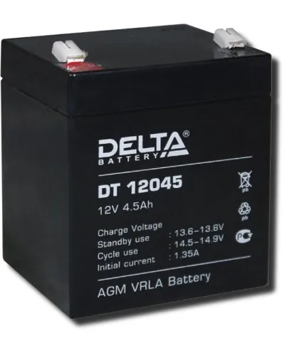 Delta DT 12045. Аккумулятор герметичный свинцово-кислотный. Delta в Златоусте