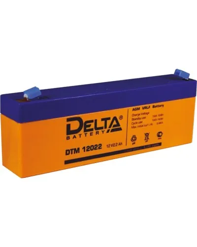 Delta DTM 12022. Аккумулятор герметичный свинцово-кислотный. Delta в Златоусте