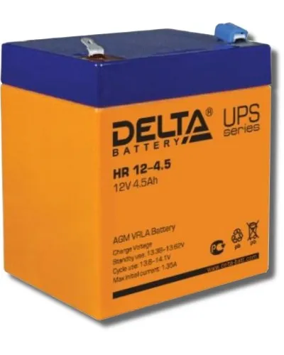 Delta HR 12-4.5. Аккумулятор герметичный свинцово-кислотный. Delta в Златоусте