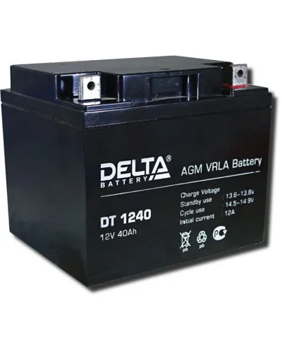 Delta DT 1240. Аккумулятор герметичный свинцово-кислотный. Delta в Златоусте
