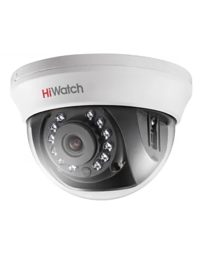 DS-T201(B) (3.6мм). Бюджетная видеокамера мультиформатная купольная. HiWatch в Златоусте