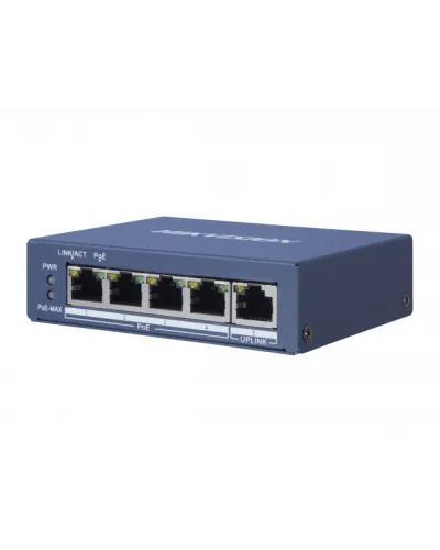 DS-3E0505P-E/M. Коммутатор с питанием POE. Hikvision в Златоусте