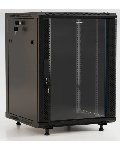 TWB-FC-1245-GP-RAL9004. Шкаф телекоммуникационный 19 настенный 12U. Hyperline в Златоусте