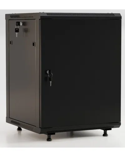 TWB-FC-1566-SR-RAL9004. Шкаф телекоммуникационный 19 настенный 15U. Hyperline в Златоусте