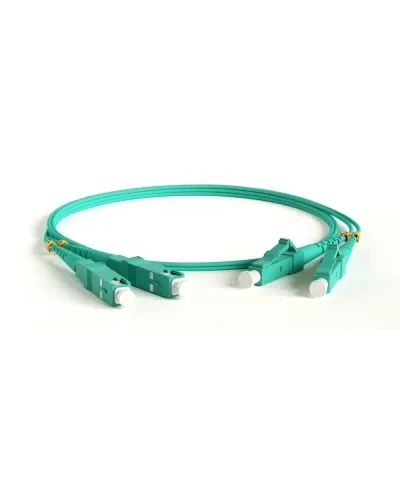 FC-D2-503-LC/PR-SC/PR-H-2M-LSZH-AQ. Патч-корд волоконно-оптический многомодовый. Hyperline в Златоусте