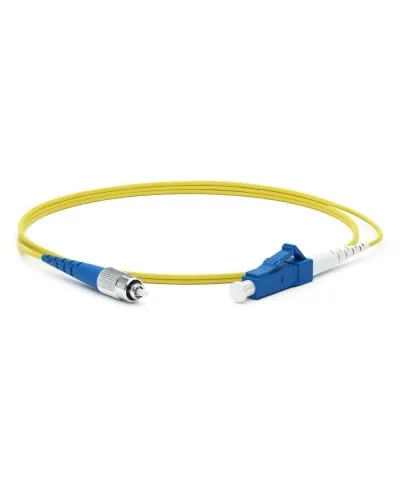 FC-S2-9-FC/UR-LC/UR-H-1M-LSZH-YL. Патч-корд волоконно-оптический одномодовый. Hyperline в Златоусте