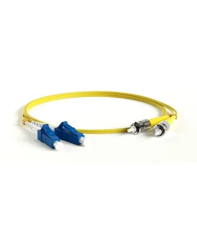 FC-D2-9-LC/UR-ST/UR-H-2M-LSZH-YL. Патч-корд волоконно-оптический ST-LC. Hyperline в Златоусте
