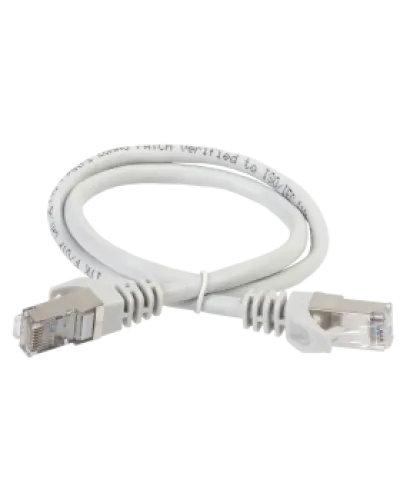 GENERICA Патч-корд кат.5E FTP 1м серый (PC01-C5EF-1M-G). Патч-корд медный. IEK в Златоусте