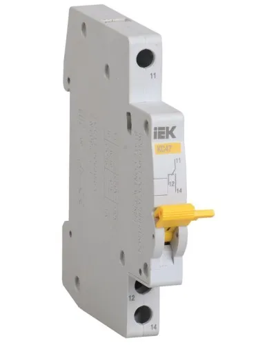 Контакт состояния на DIN-рейку КС47 (MVA01D-KS-1). Контакт состояния. IEK в Златоусте