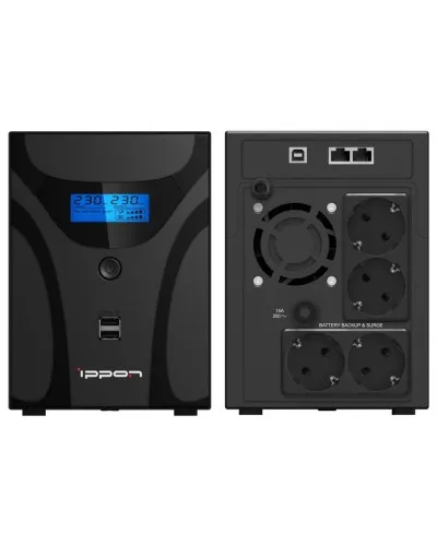 Ippon Smart Power Pro II 2200 Euro (1029746). Источник бесперебойного питания. Ippon в Златоусте