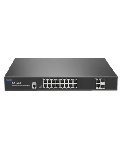 KN-SW1602SFP/M2. Коммутатор с питанием по PoE. KENO в Златоусте