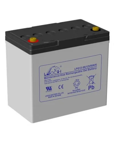 LEOCH LPG 12-50. Аккумулятор герметичный свинцово-кислотный. LEOCH в Златоусте