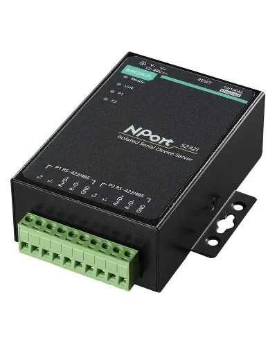 NPort 5232I. 2-портовый асинхронный сервер. MOXA в Златоусте