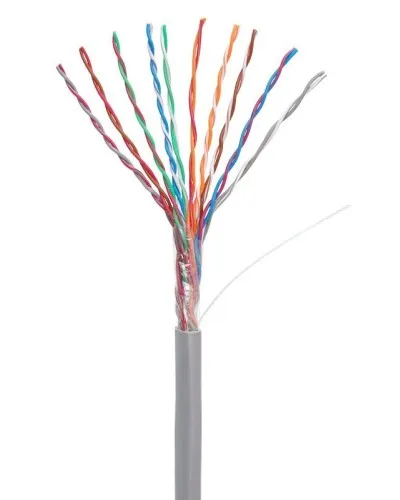 U/UTP 10pair, Cat5, In, PVC (EC-UU010-5-PVC-GY-3). Кабель «витая пара» (LAN) для структурированных систем связи. NETLAN в Златоусте