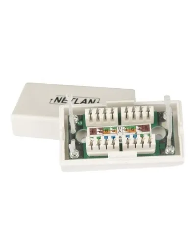 EC-UCB-IDC-UD2-WT-10 (10 шт). Проходной соединитель. NETLAN в Златоусте