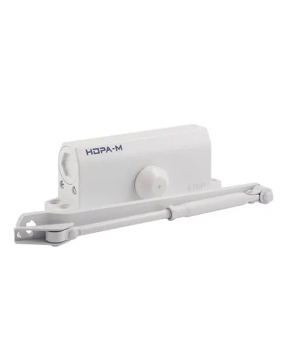 ISPARUS 450 (белый). Доводчик дверной морозостойкий. NORA-M в Златоусте