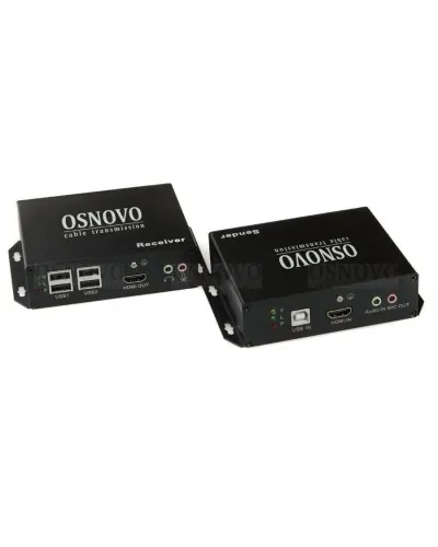 TLN-HiKMA/1+RLN-HiKMA/1. Удлинитель HDMI, USB, RS232, ИК-сигнала. OSNOVO в Златоусте