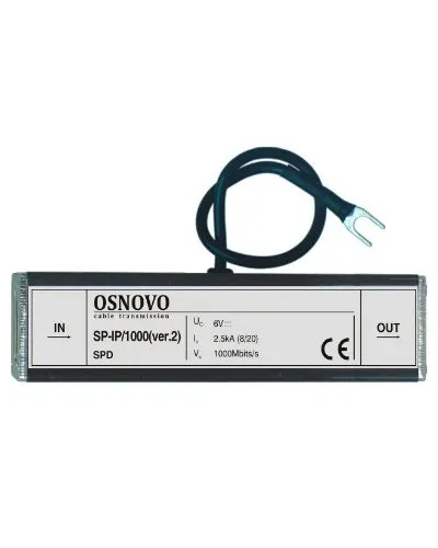 SP-IP/100(ver2). Устройство грозозащиты цепей Ethernet. OSNOVO в Златоусте