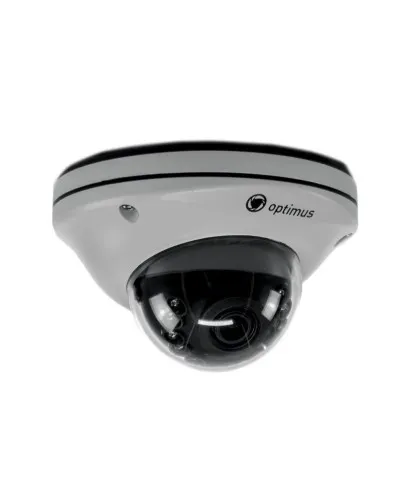 IP-E074.0(2.8)MP_V.1. Видеокамера IP купольная. Optimus в Златоусте