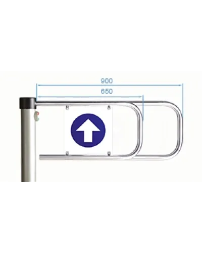 PERCo-ASG-650. Створка для калитки. PERCo в Златоусте