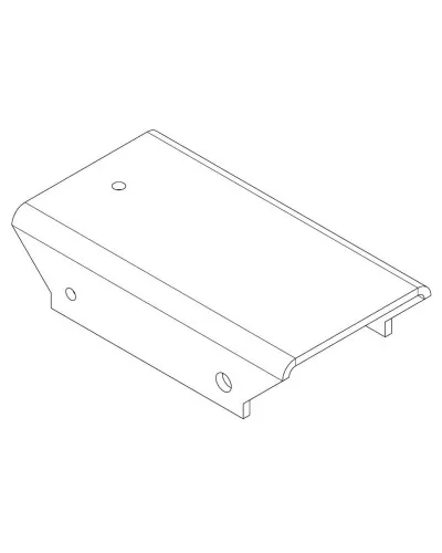 PERCo-MB-16.8. Накладка прямая верхняя. PERCo в Златоусте