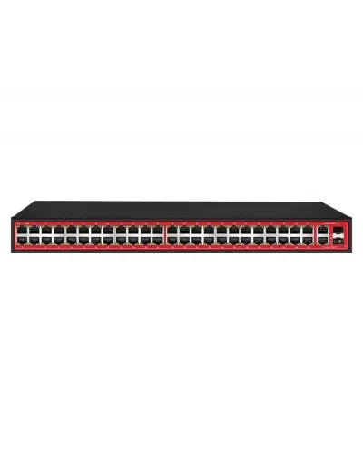 PND-48P-2G2F (700W). Коммутатор неуправляемый 50-портовый с функцией PoE. Polyvision в Златоусте
