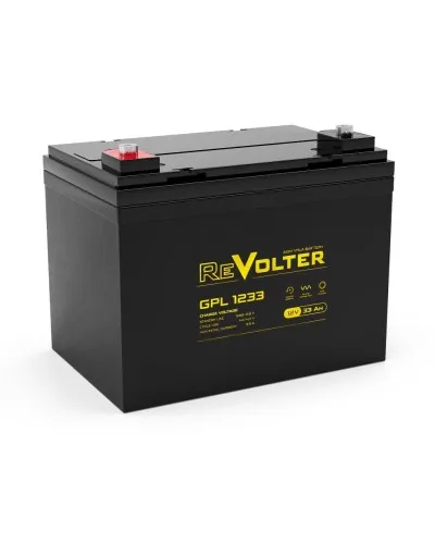 Revolter GPL 1233. Аккумулятор автомобильный герметичный свинцово-кислотный. Revolter в Златоусте