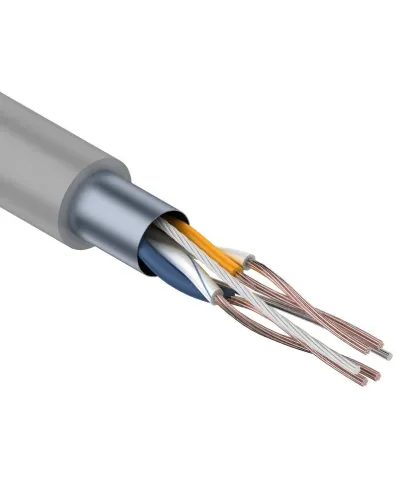 F/UTP, CAT 5e, PVC, 2PR, 24AWG, INDOOR, STRANDED, серый, 305м, REXANT (01-0125). Кабель «витая пара» (LAN) для структурированных систем связи. Rexant в Златоусте