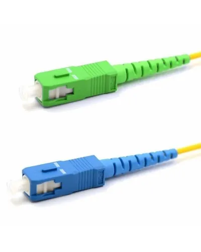 Патч-корд оптический переходной (SM), 9/125 (OS2), SC/APC-SC/UPC, (Simplex), LSZH, 10м REXANT (50-2062): Патч-корд оптический в Златоусте
