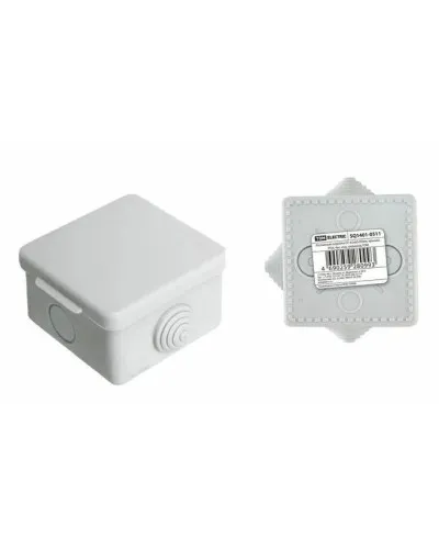 Коробка ОП 65х65х50мм, крышка,  IP54, 4вх. (SQ1401-0111). Распаячная коробка. TDM ЕLECTRIC в Златоусте