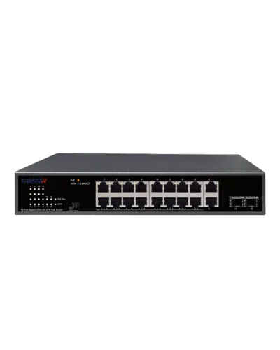 TR-NS14202S-185-16POE. Коммутатор с PoE. Trassir в Златоусте