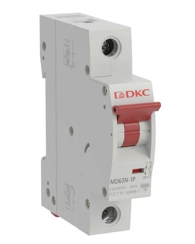YON max MD63N 1P 63А 6кА C (MD63N-1PC63). Автоматический выключатель. ДКС в Златоусте