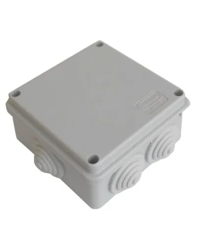 Коробка JBS100 100х100х55, 6 вых, IP55, серая (44007HF). Коробка монтажная, без галогена. Экопласт в Златоусте