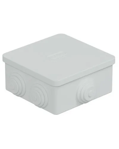 Коробка JBS080 85х85х40, 6 вых, IP44, белая (44006W-1). Коробка монтажная. Экопласт в Златоусте