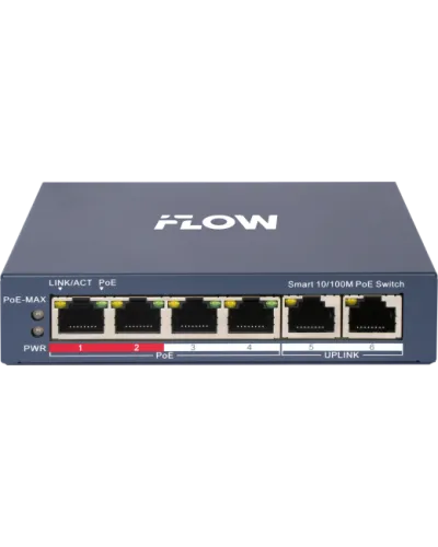 F-SW-EM206POE-VM/L. Коммутатор с POE. i-FLOW в Златоусте