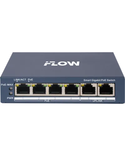 F-SW-EM606POE-VM. Коммутатор с POE. i-FLOW в Златоусте