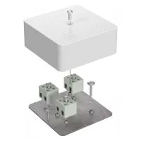 Коробка огнестойкая 75х75х30 (40-0450-FR1.5-6). Коробка огнестойкая для открытой установки. Промрукав