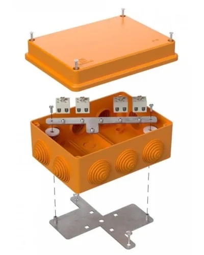 Коробка огнестойкая 150х110х70 (40-0310-FR2.5-8). Коробка огнестойкая для открытой установки. Промрукав в Златоусте