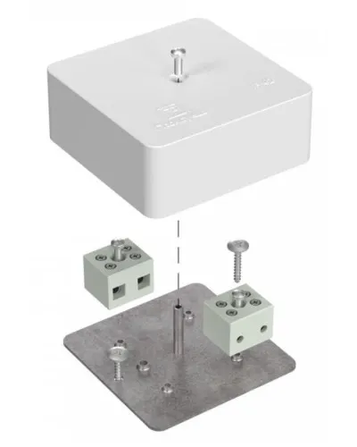 Коробка огнестойкая 75х75х30 (40-0450-FR2.5-4). Коробка огнестойкая для открытой установки. Промрукав в Златоусте