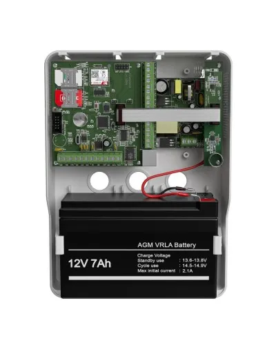 Mega v.5 LTE в корпусе (под АКБ 1,2-7 Ач с БРП 12V 2,5А). Панель охранная радиоканальная. Ритм в Златоусте