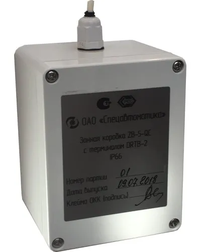 ZB-5-QC с DRTB-2 исп.02. Монтажная зонная коробка. Спецавтоматика, Москва в Златоусте