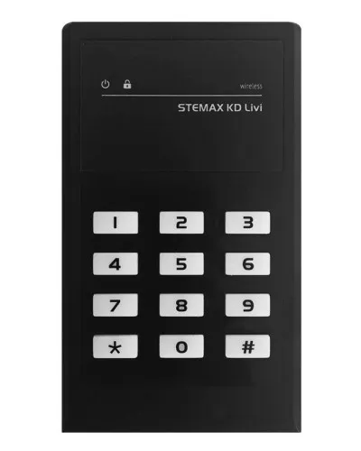 STEMAX KD Livi (черный). Беспроводная кнопочная кодовая панель. Стелс НПП в Златоусте